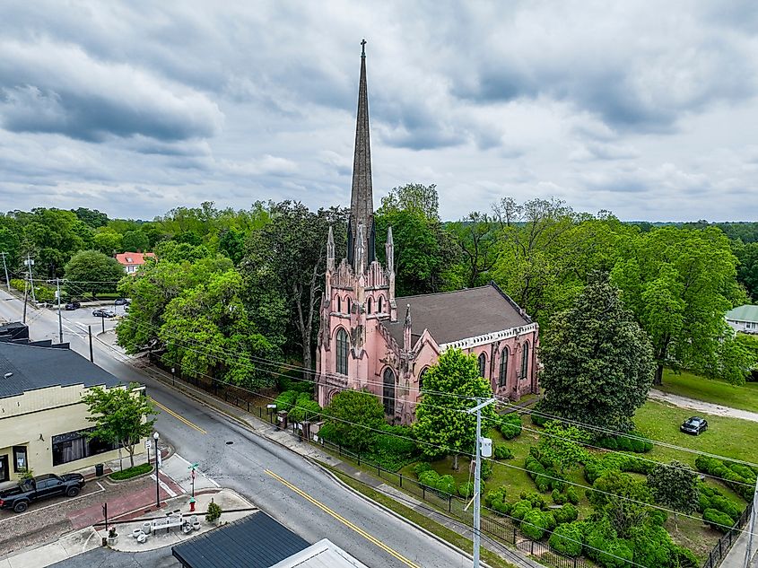 Trinity Episcopal Church in Abbeville, South Carolina.