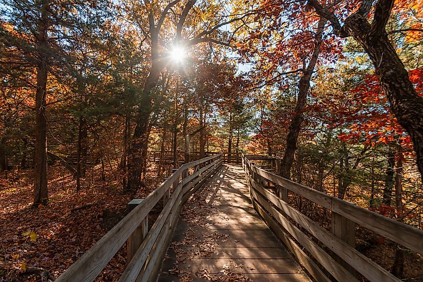 Starved Rock State Park in Illinois.