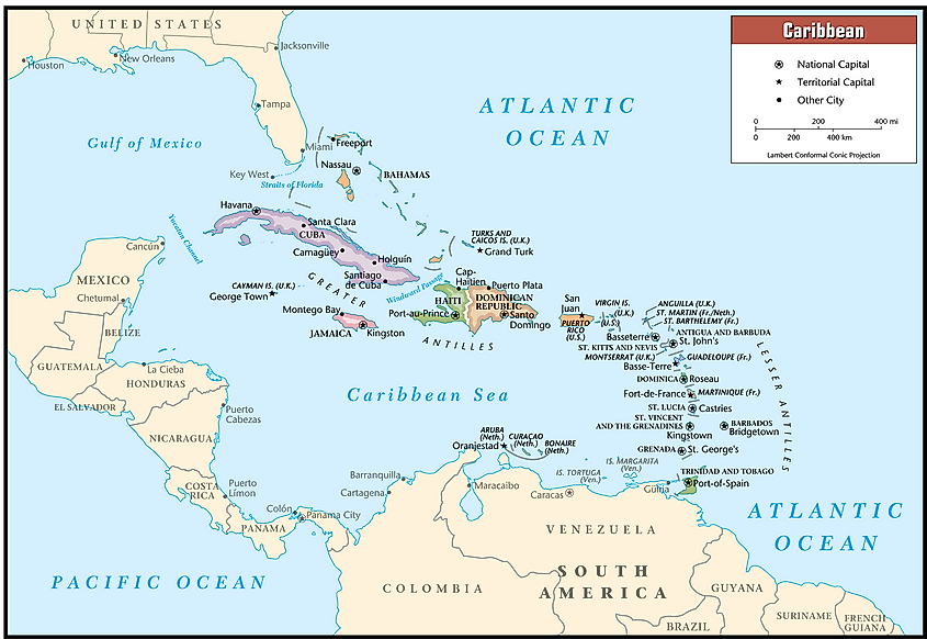 Geography Of The Caribbean - WorldAtlas