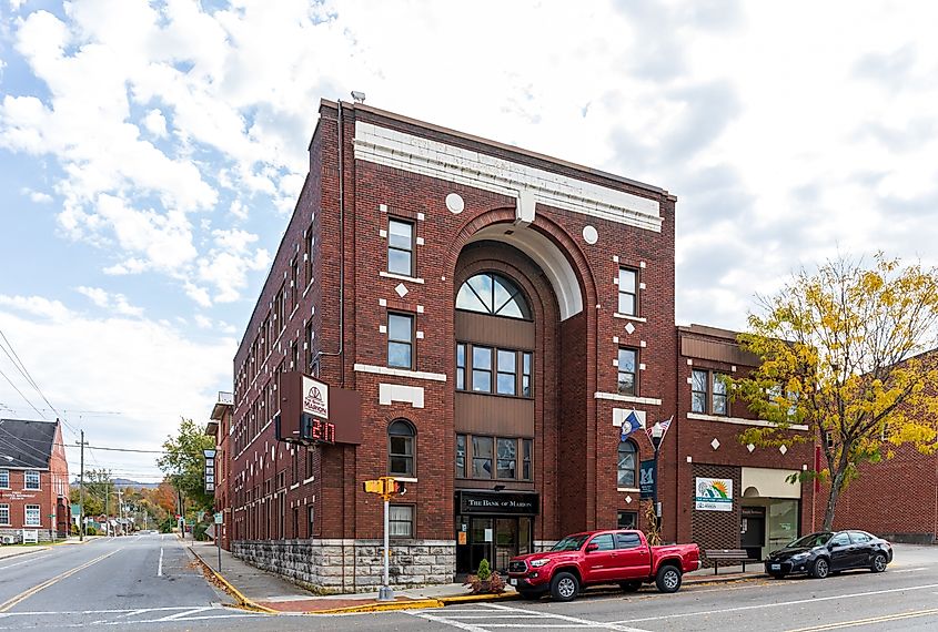 Main Street in Marion, Virginia