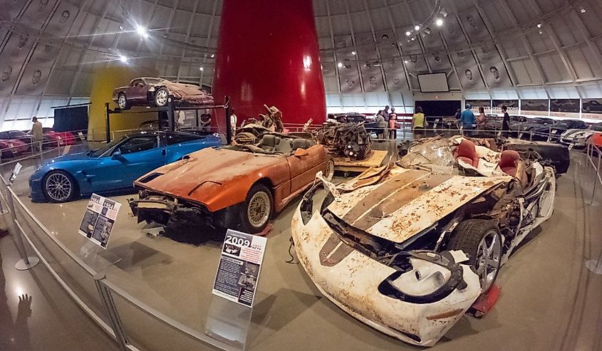 Corvette museum, Bowling Green, Kentucky.