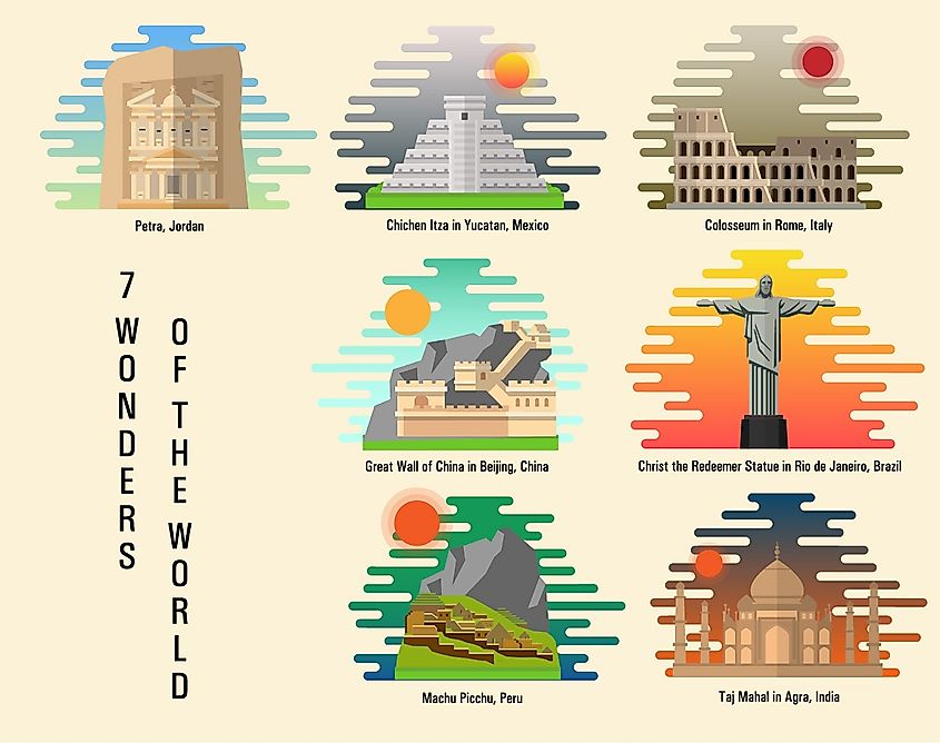 Seven Wonders of the World List Updated