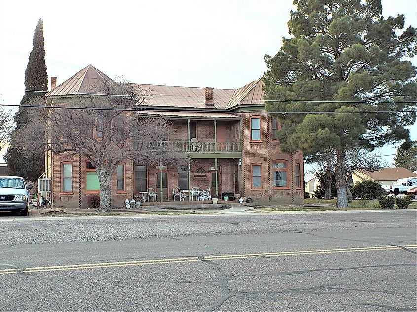 Brinkeroff Hotel in Thatcher, Arizona.