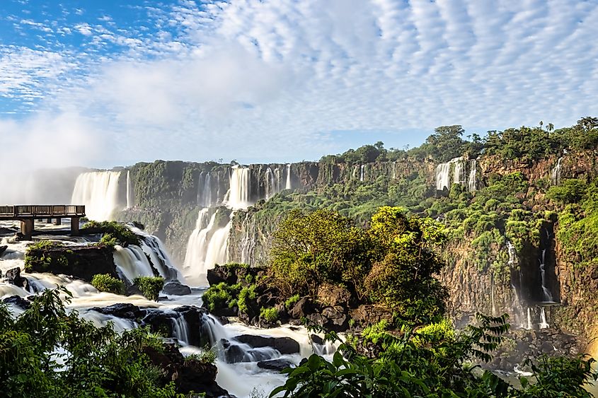 Devil's Throat at Iguazu Falls, a breathtaking natural wonder on the border of Argentina and Brazil.