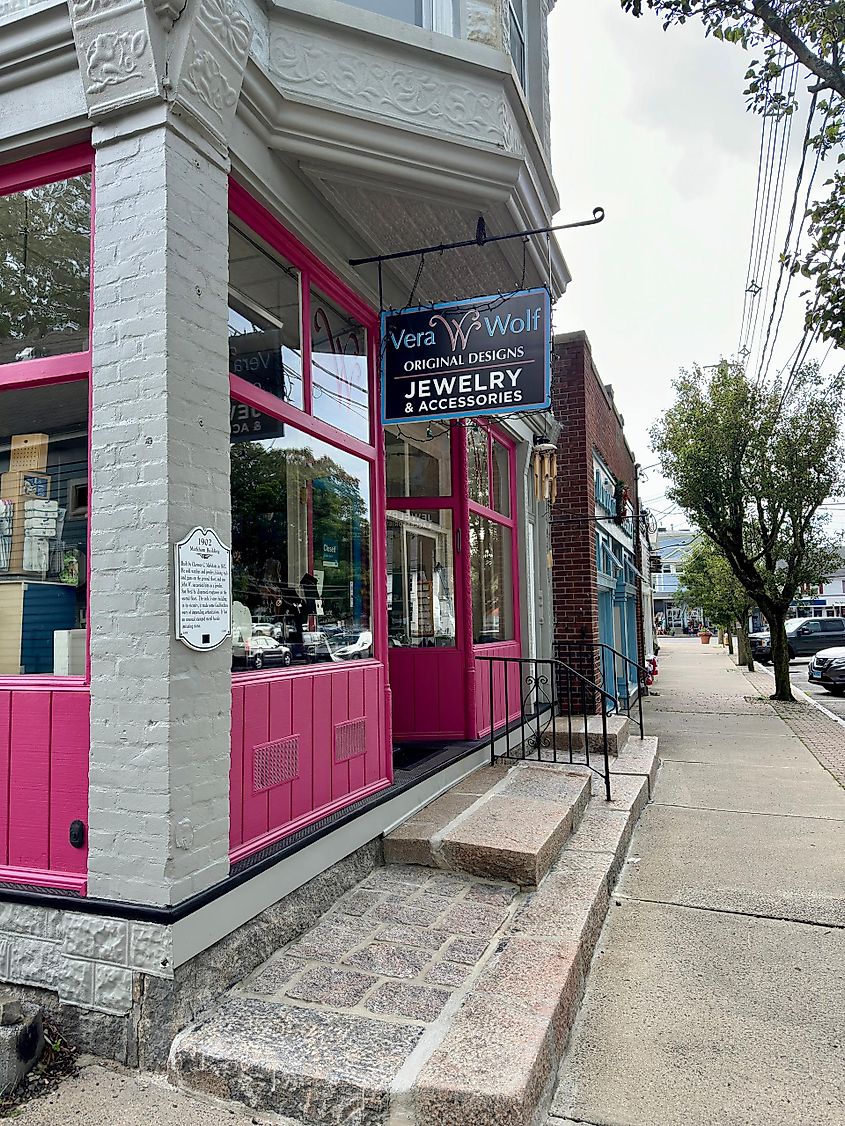 A colorful store in Guilford, Connecticut.