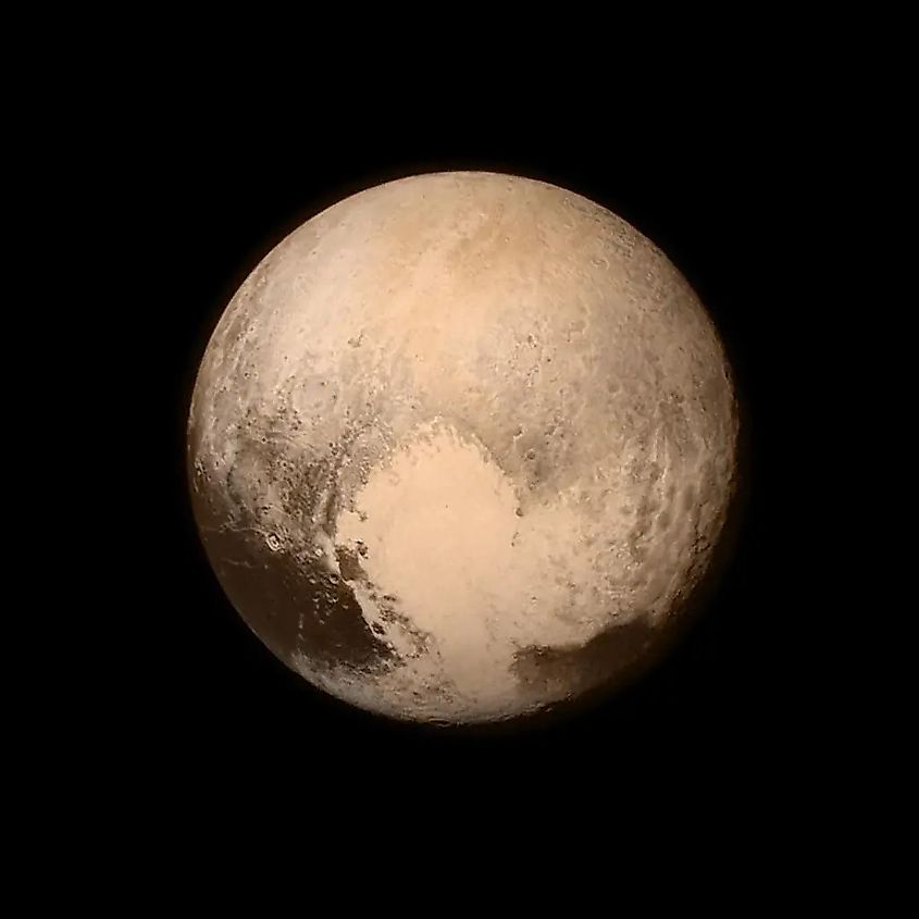 Color image of Pluto, Image Credit NASA/Johns Hopkins University Applied Physics Laboratory/Southwest Research Institute