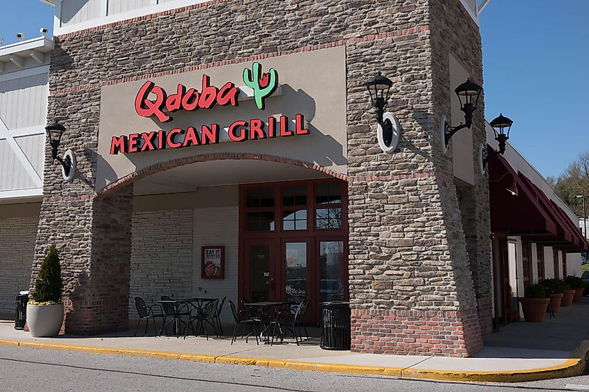A restaurant serving Mexican food in Timonium, Maryland.