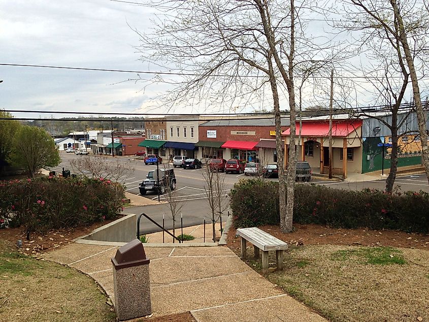 Downtown Morton, Mississippi