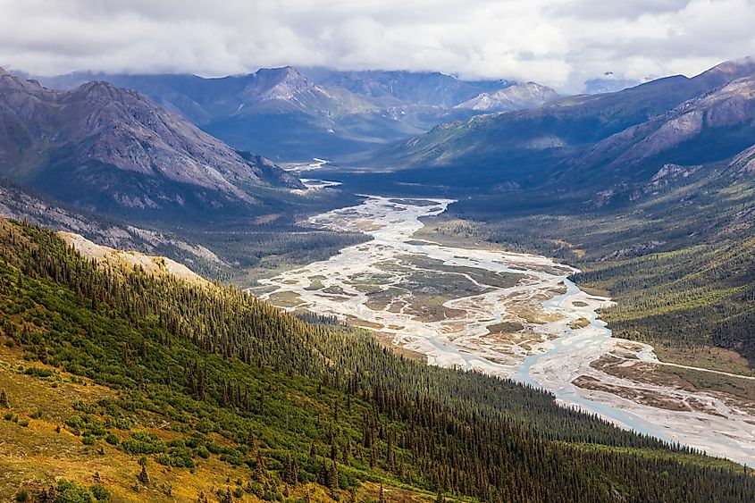 The Brooks Range in the Gates of the Arctic Wilderness, Alaska.