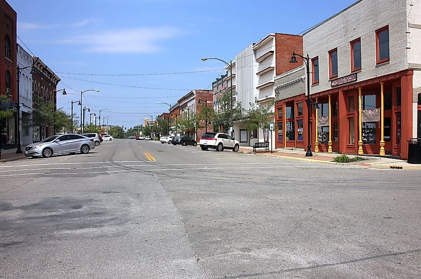 Town Center of Mount Vernon, Illinois. Wikimedia Commons.