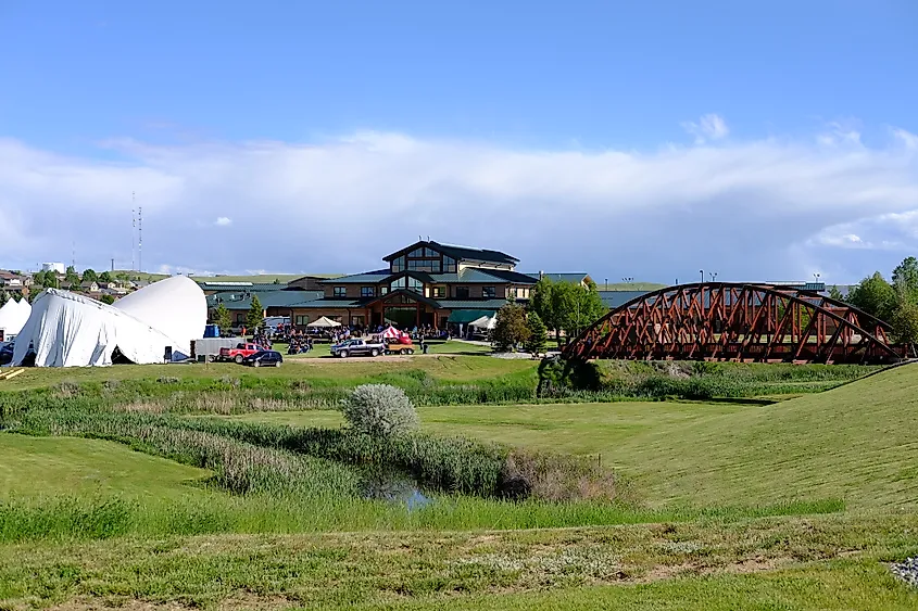 The Donkey Creek Festival in Gillette, Wyoming.