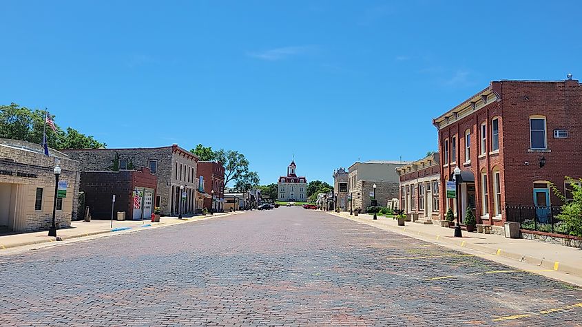 Downtown Cottonwood Falls, Kansas