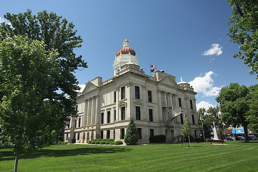 Seward County Courthouse in Seward, Nebraska.