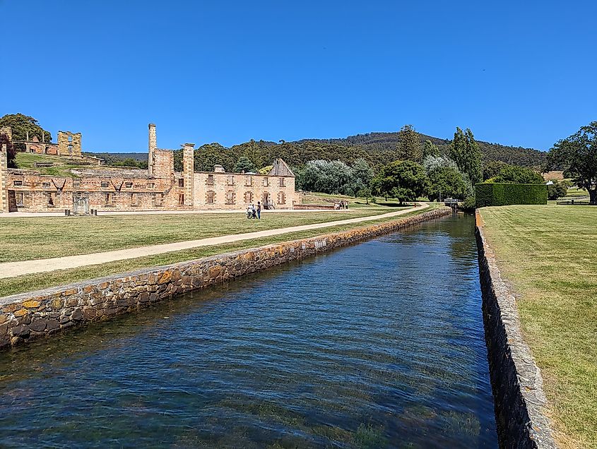 Radcliffe Creek at Port Arthur, Tasmania.