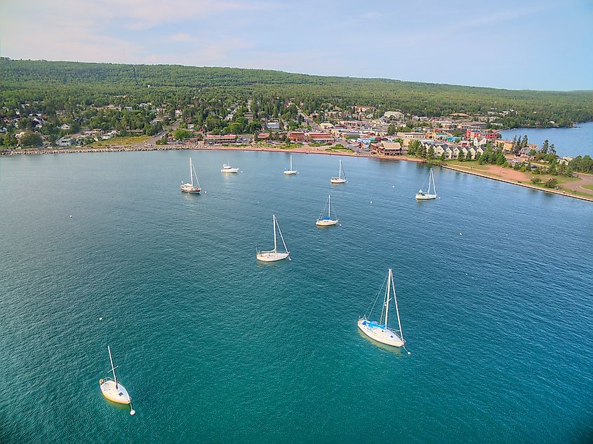 Grand Marais is a small Harbor City on the North Shore of Lake Superior in Minnesota