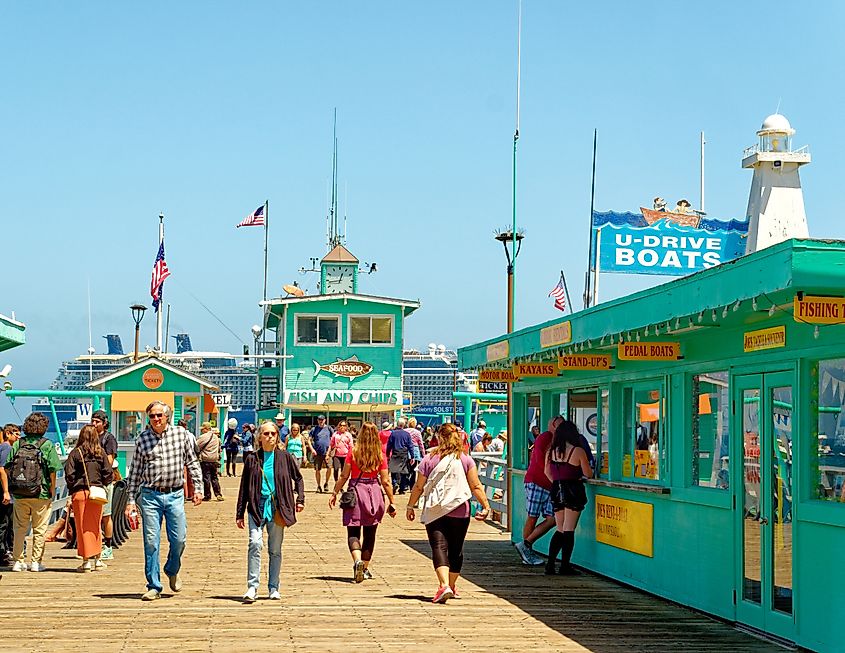 Avalon, California, a resort community in the Channel Islands. Editorial credit: Darryl Brooks / Shutterstock.com