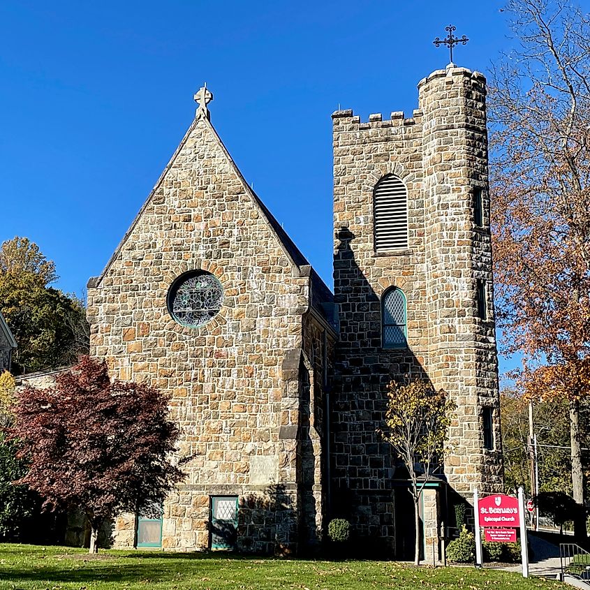 St. Bernard's Church in Bernardsville, New Jersey.
