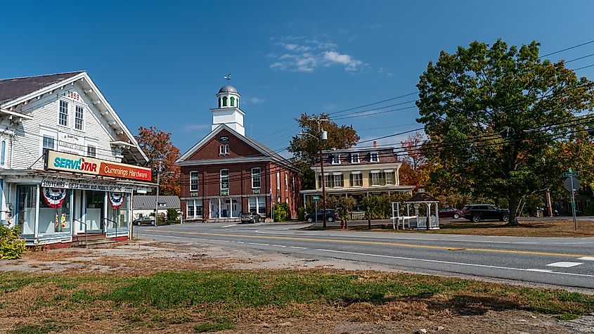 The beautiful town of Chester, Vermont.