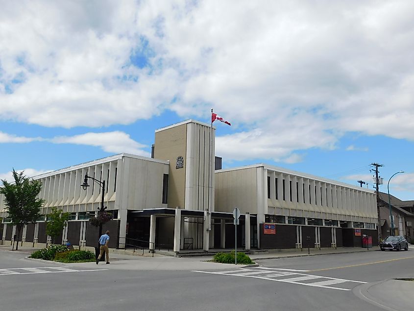 Post Office in Cranbrook, British Columbia.