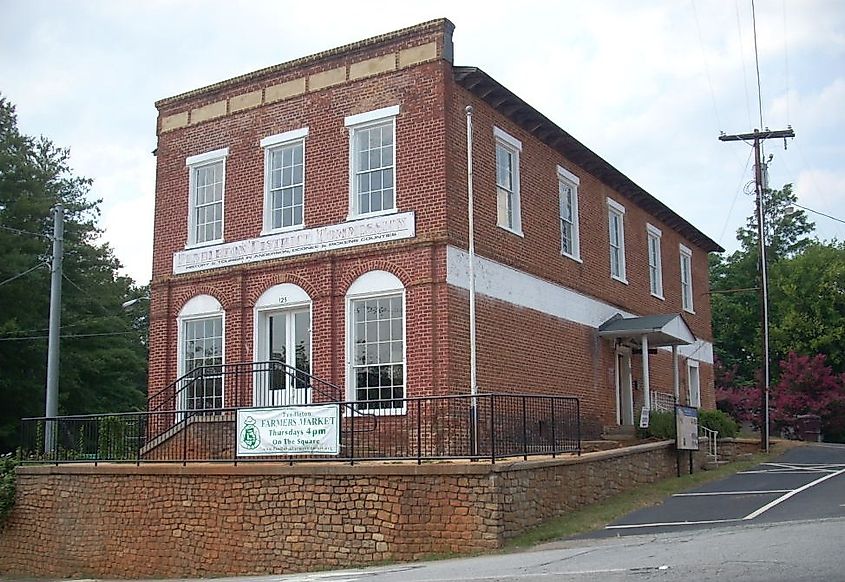 Hunter's Store in Pendleton, Anderson County, South Carolina.