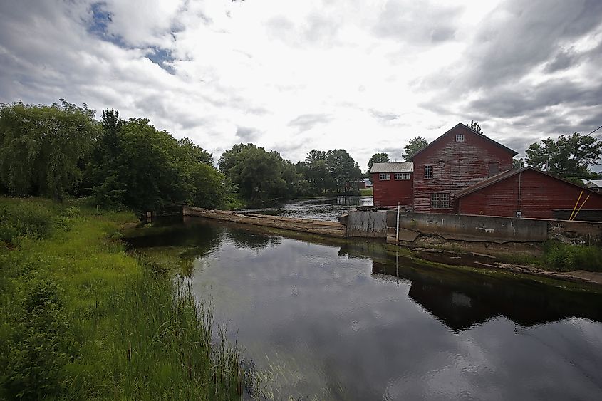 The serene town of Croghan, New York.