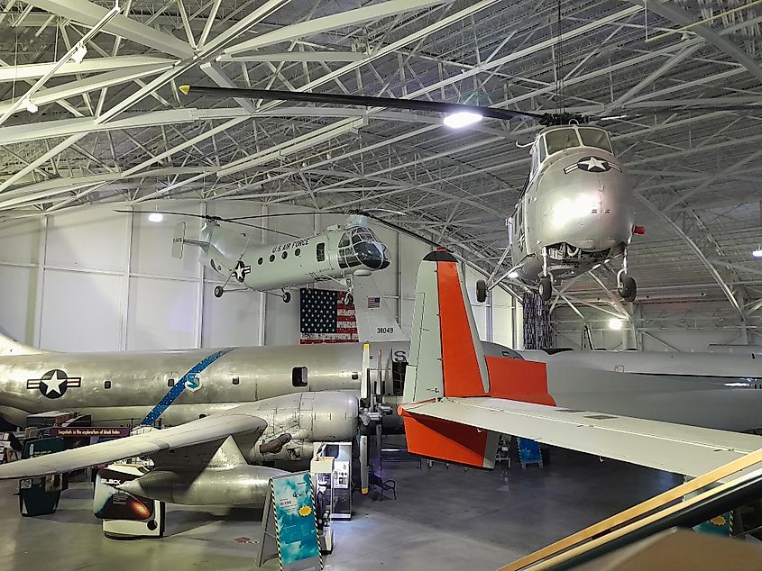 Inside the Strategic Air Command and Aerospace Museum in Ashland, Nebraska