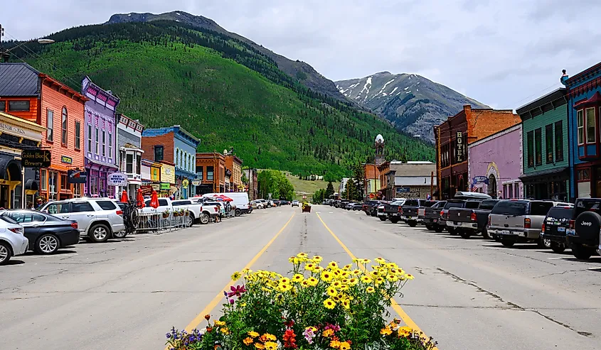Downtown area of Silverton, Colorado. Image credit Ian Dewar Photography via Shutterstock