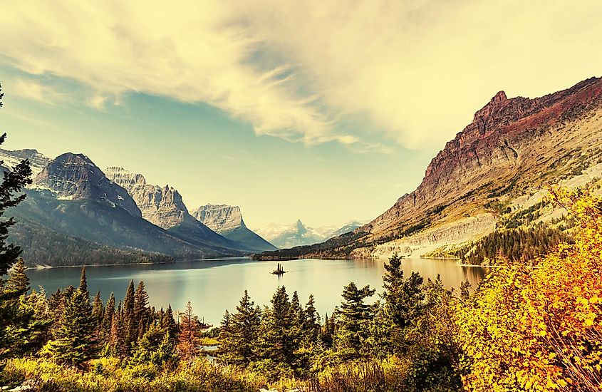 Autumn in Glacier National Park, Montana