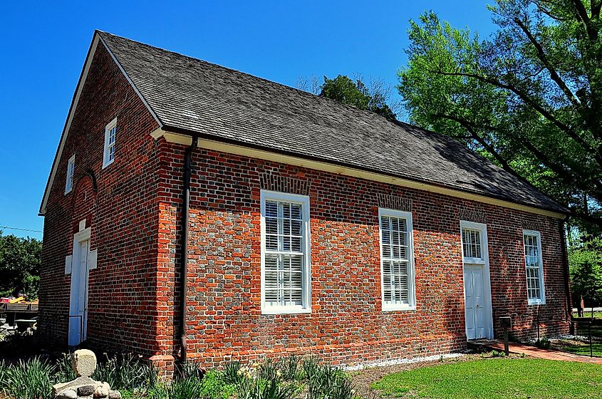 St. Thomas Episcopal Church in Bath, North Carolina