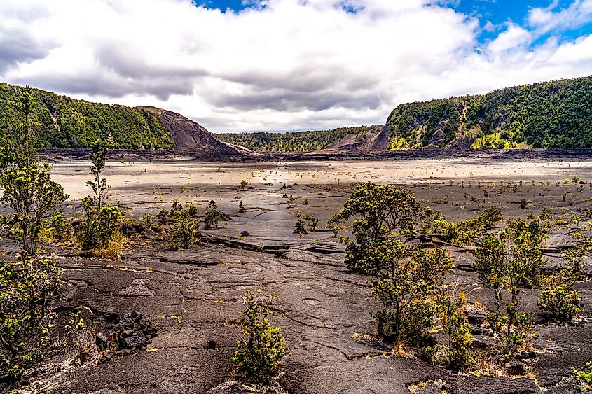 Kīlauea Iki Trail, Hawaii.