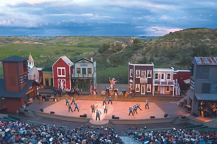 Medora Musical at the Burning Hills Amphitheatre.