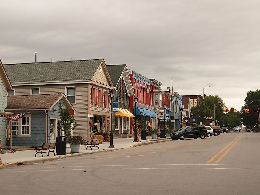 Downtown Lexington with the Lexington General Store. Editorial credit: Ken Lund, CC BY-SA 2.0, https://commons.wikimedia.org/w/index.php?curid=119559964