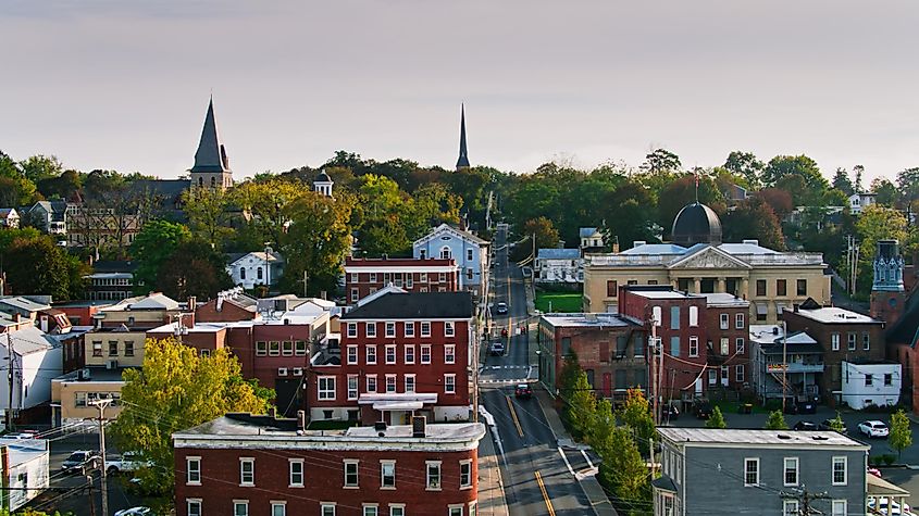 Downtown Catskill, New York.