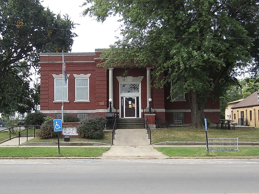 Carnegie Public Library Cherryvale.