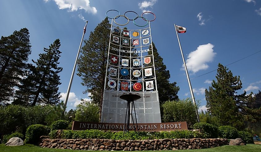 The ski resort that hosted the Winter Olympics in 1960