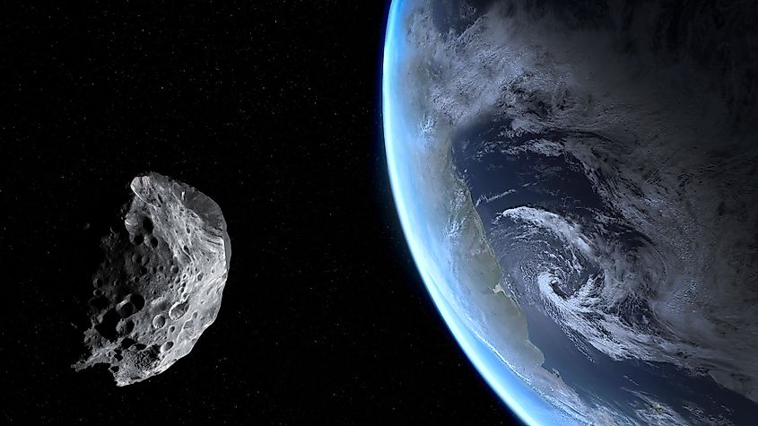Asteroid next to the Earth