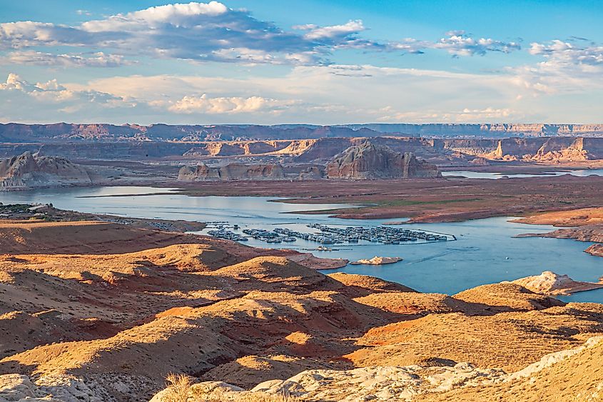 Lake Powell in Arizona.