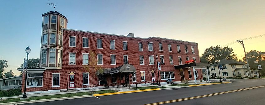 The Anderson House Historic Hotel in Wabasha, Minnesota