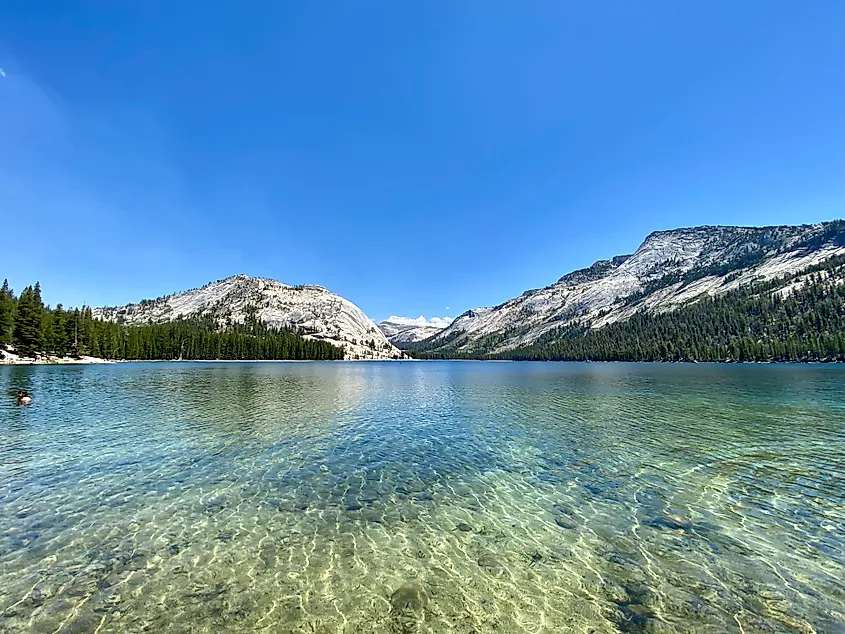 The Tenaya Lake, Yosemite National Park.