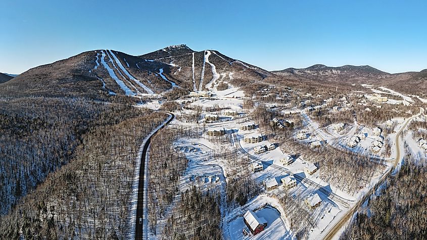 Jay Peak Vermont Ski Mountain.