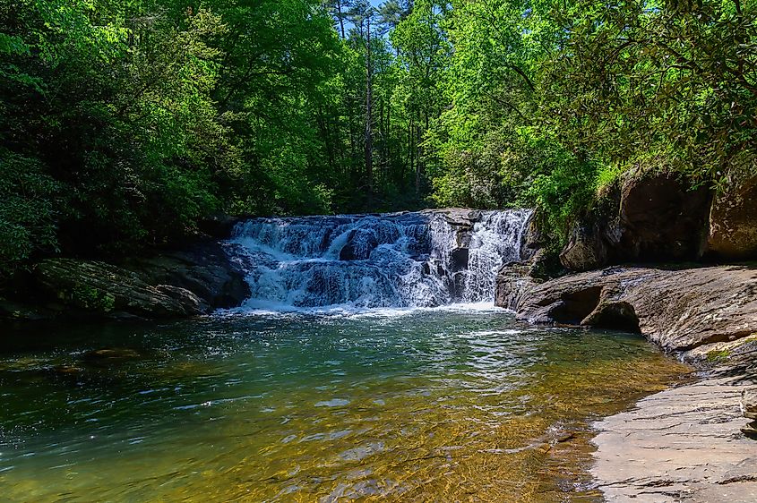 Dick's Creek Falls near Clayton, Georgia