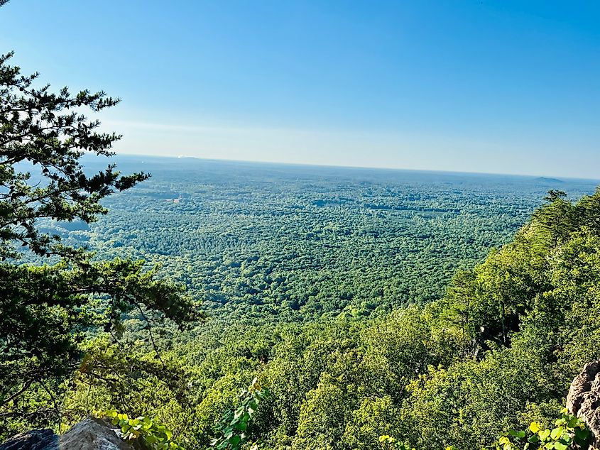 The gorgeous Crowders Mountain State Park