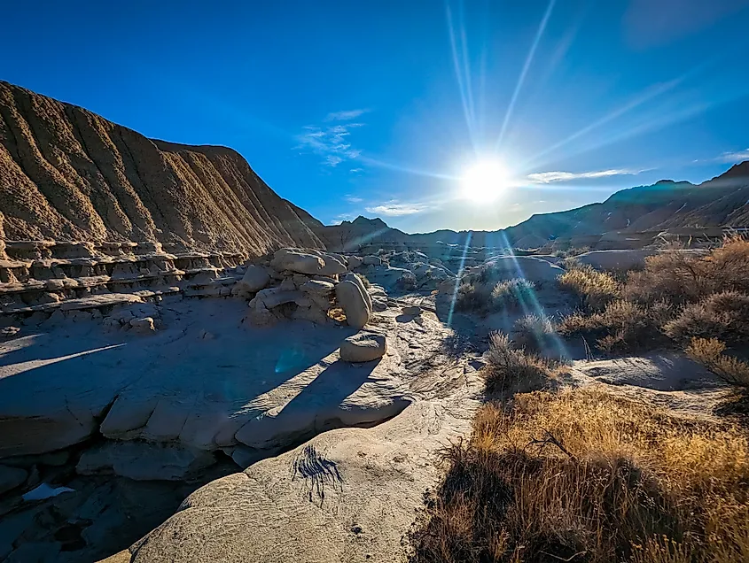 Toadstool Geologic Park near Harrison, Nebraska