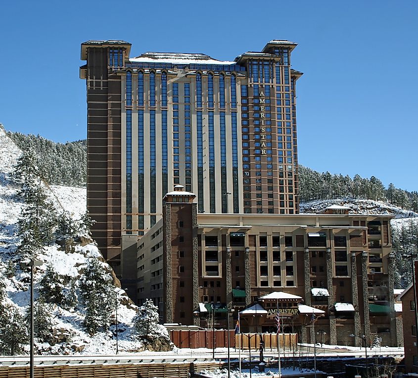The Ameristar Casino Resort Spa Black Hawk, located in Black Hawk, Colorado, By Jeffrey Beall - Own work, CC BY-SA 3.0, https://commons.wikimedia.org/w/index.php?curid=8470209