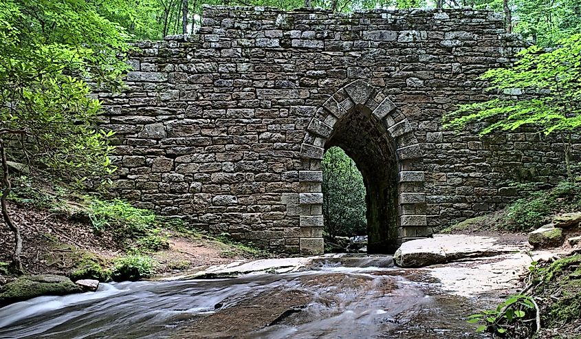 Poinsett Bridge in Greenville County, South Carolina