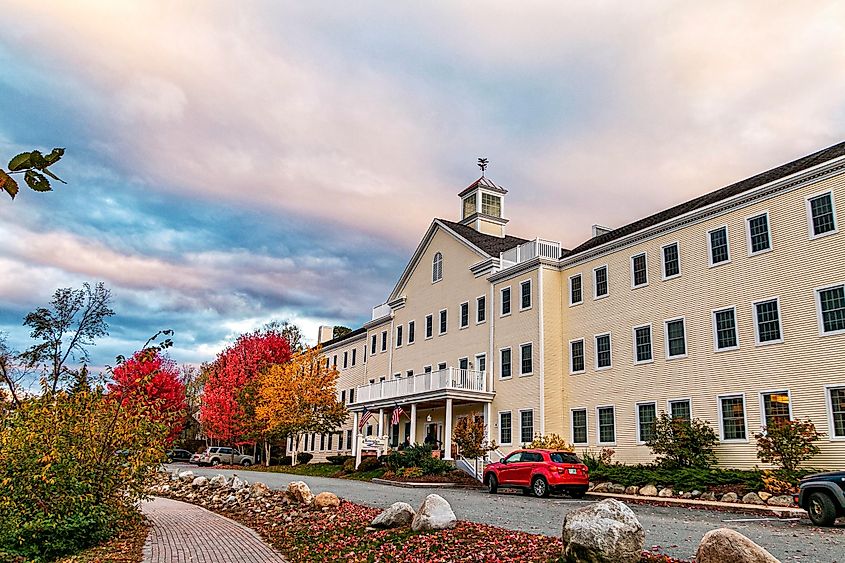 Littleton, New Hampshire, in autumn.