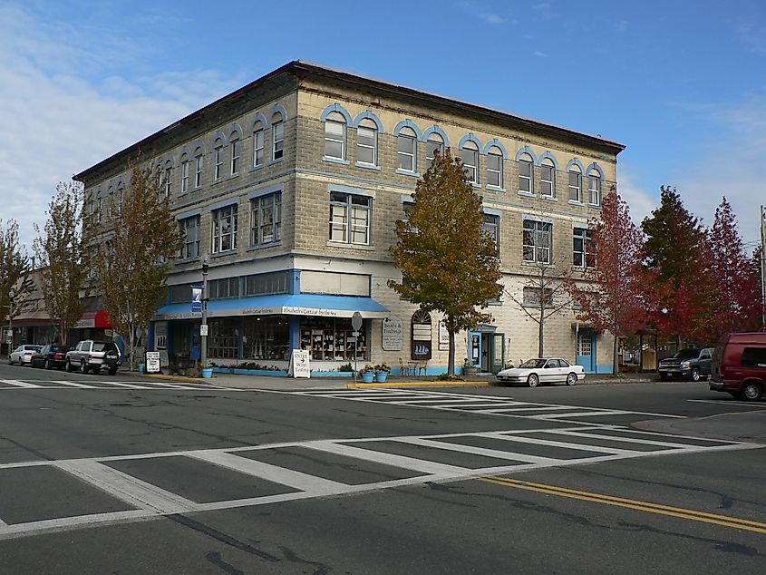 The 619 Commercial Avenue building in Anacortes, Washington.