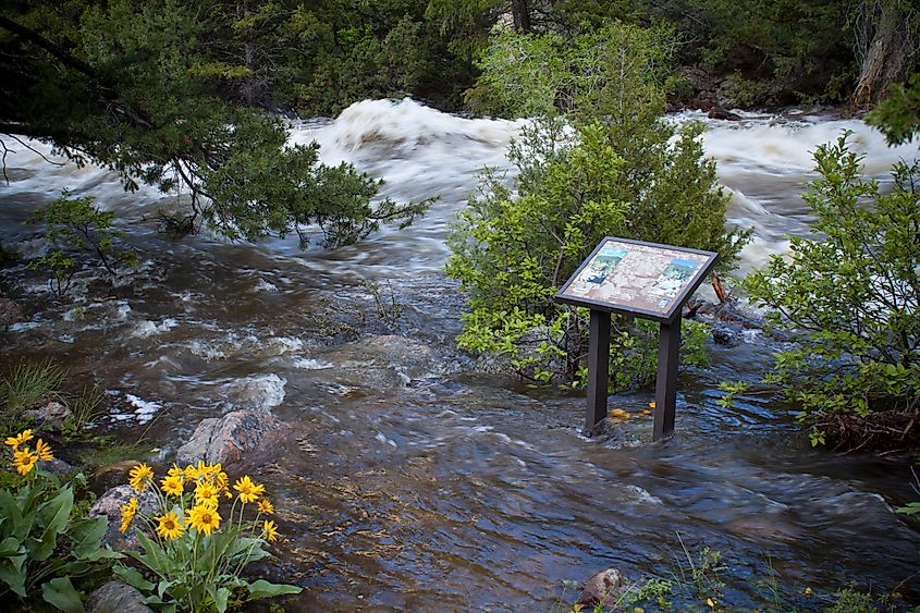 Sinks Canyon State Park.