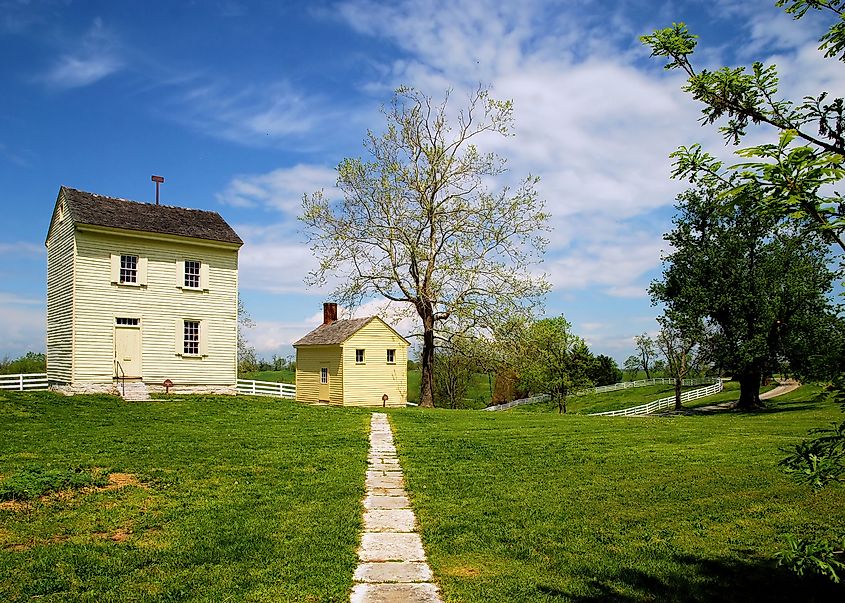 View at Shaker Village in Kentucky / Long Walk Home.