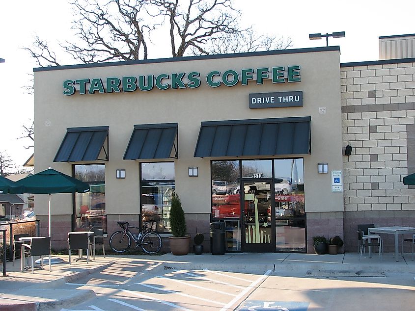 Starbucks in Colleyville, Texas.